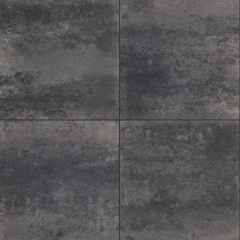 terrastegel+, grijs/zwart, grijs, grijs zwart, 60x60, 60x60x4 cm, tegels, terrastegel, betontegel, glad, strak, naturel, 
